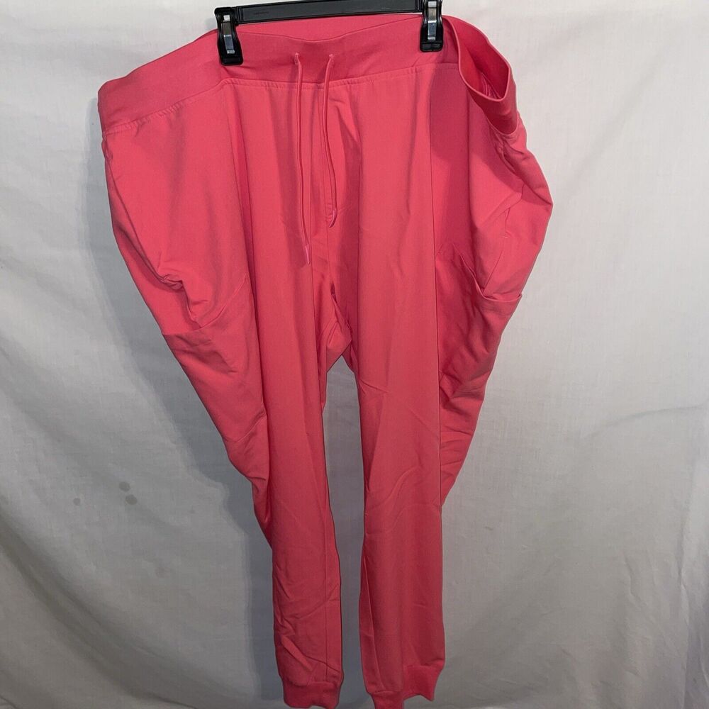 Mandala Women’s Medical Scrubs Pants Sz 3XL Waist Pink Clinic Hospital Surgery
